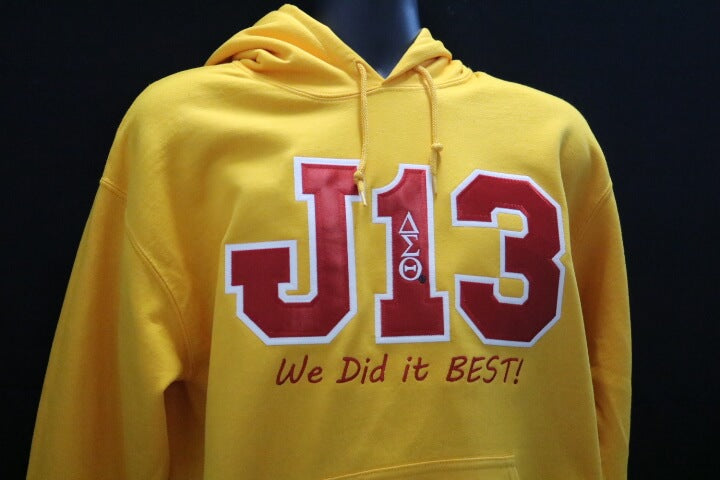 J13 Founders Day Twill Hoodie or Sweatshirt  - Delta Sigma Theta®️