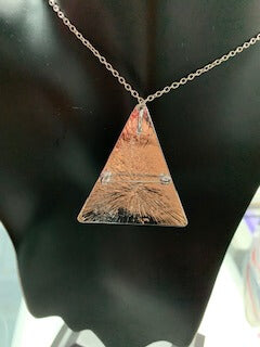 Pyramid Greek Letter Convertible Necklace/Earrings -Greek_Paraphernalia - M3 Greek