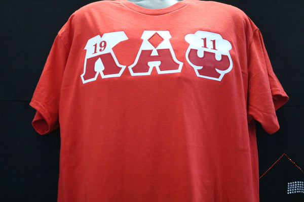 Vintage Kappa Alpha Psi-Greek Split Letter Twill Tee