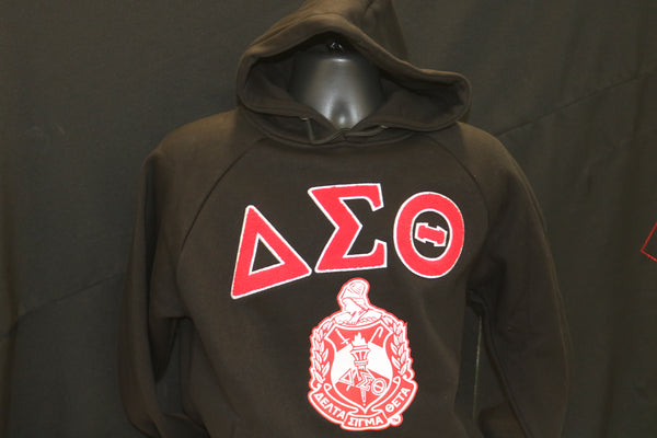 Delta Sigma Theta - Fleece Chenille Hoodie BBG