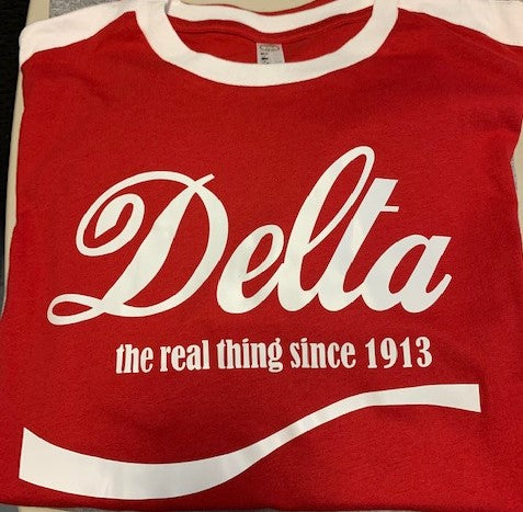 Delta, The Real thing Tee- Delta Sigma Theta®️ -Greek_Paraphernalia - M3 Greek