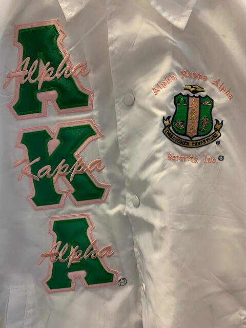 Crossing Jacket - Alpha Kappa Alpha®️ -Greek_Paraphernalia - M3 Greek