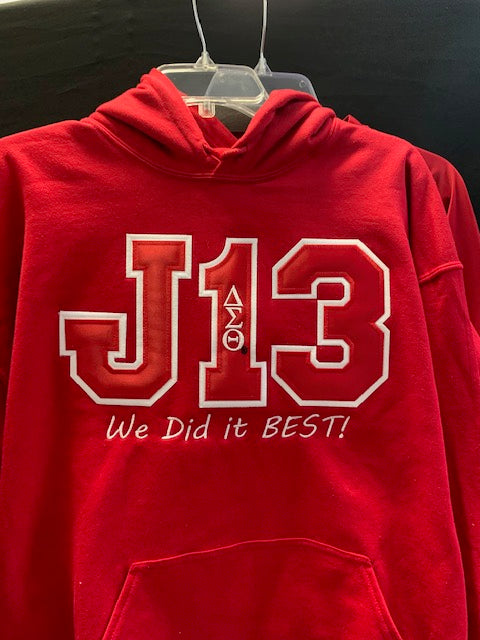 J13 Founders Day Twill Hoodie, Sweatshirt  - Delta Sigma Theta®️ -Greek_Paraphernalia - M3 Greek