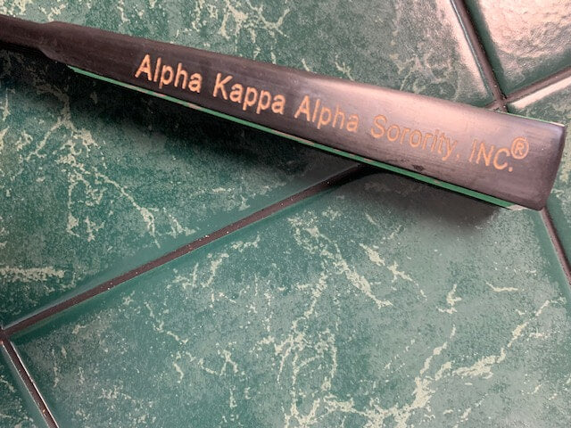 Alpha Kappa Alpha®️-Wooden frame Sorority Fan