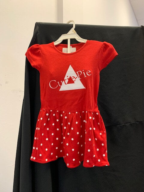 Youth Delta Cutie Pie Polka Dot Dress