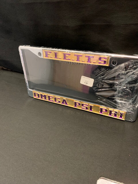 Omega Psi Phi-License Plate Frames