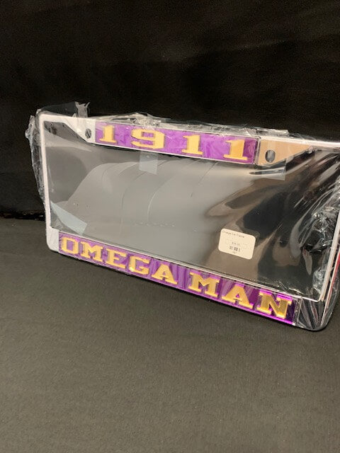 Omega Psi Phi-License Plate Frames