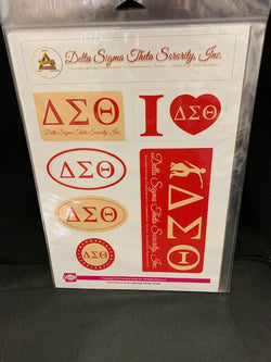 Laptop Skin and Sticker sheets - Delta Sigma Theta
