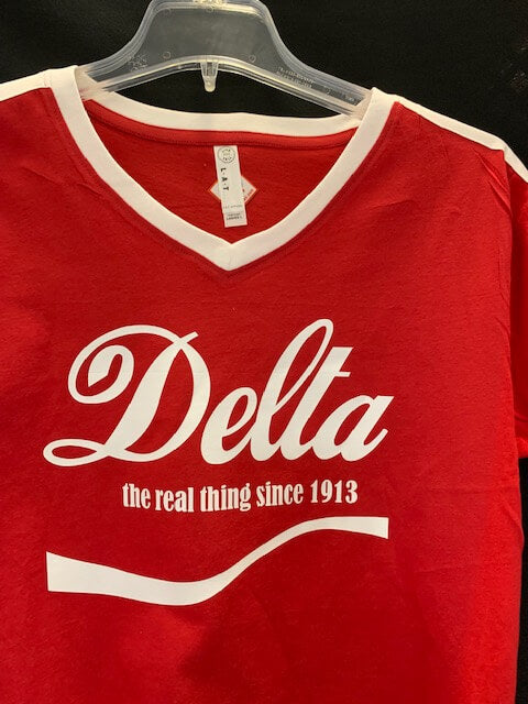 Delta, The Real thing Tee- Delta Sigma Theta®️