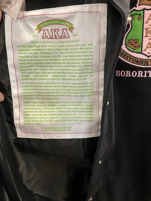 Alpha Kappa Alpha®️-Racing Jacket BD