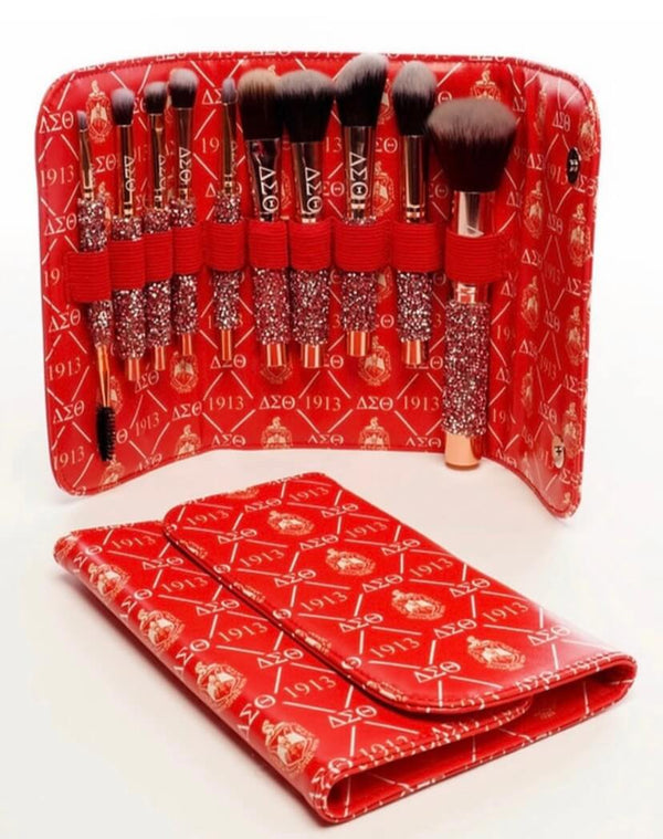 DST Luxury Diamond 10 piece Brush Set