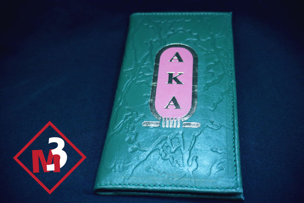 Check Book Cover - Alpha Kappa Alpha™ -Greek_Paraphernalia - M3 Greek