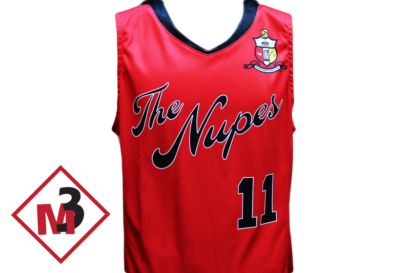 Nupes Basketball Jersey & Shorts -Kappa Alpha Psi -Greek_Paraphernalia - M3 Greek