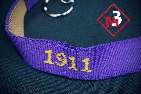 PVC Lanyard - Omega Psi Phi -Greek_Paraphernalia - M3 Greek