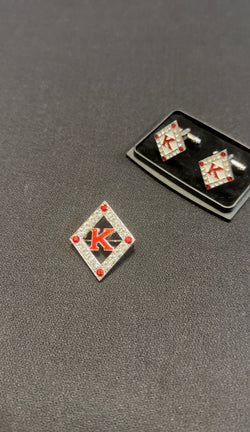 Kappa Alpha Psi-M3 Exclusive! Diamond Lapel Pin Or Diamond Cufflinks