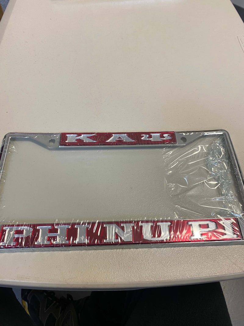 Car Frames - Kappa Alpha Psi®️ -Greek_Paraphernalia - M3 Greek
