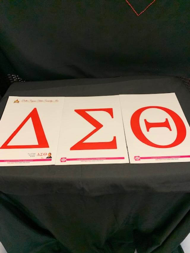 Laptop Skin and Sticker sheets - Delta Sigma Theta