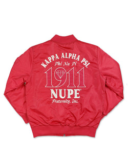 Kappa Alpha Psi-Jacket Bomber BBG - M3Greek®