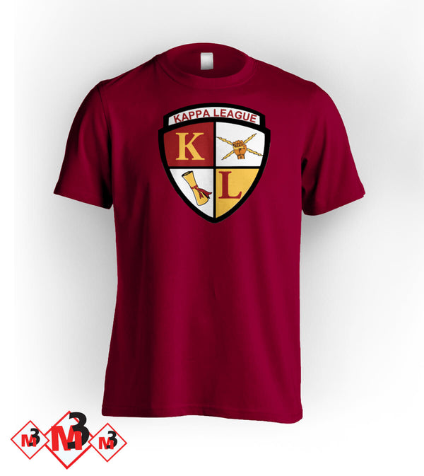 Kappa League Crest Tee -Greek_Paraphernalia - M3 Greek