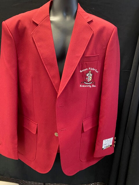 Mededogen Verslagen Magazijn Kappa Alpha Psi Fraternity Blazer-Cardinal Red or Crimson