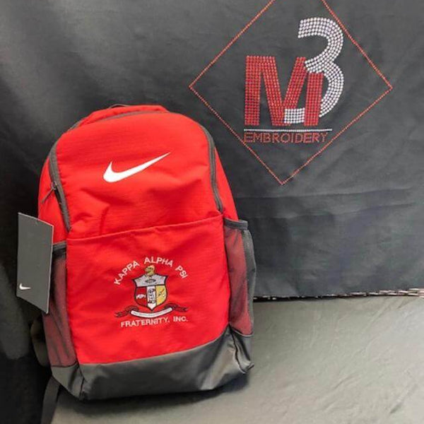 nike backpacks alpha Kappa Alpha Psi-Swoosh Backpack Padded