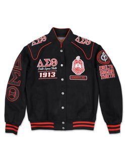 Sorority Racing Jacket BBG - Delta Sigma Theta®️
