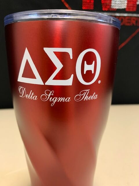 20 oz. Vacuum Sealed Tumbler - Delta Sigma Theta®️