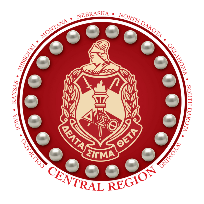 Central Region Collection -Delta Sigma Theta®️  -  THIS PICTURE IS FOR DISPLAY PURPOSES ONLY. CREST CANNOT BE ORDERED.  PLEASE REVIEW THE OTHER TWO ITEMS TO PLACE YOUR ORDER.