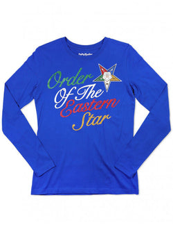 OES LONG SLEEVE GLITTER TEE