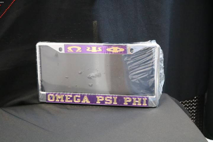 Omega Psi Phi-License Plate Frames