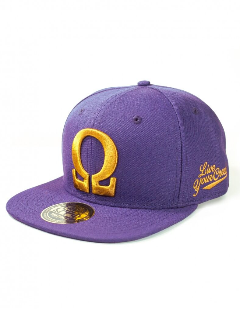 Omega Psi Phi-Snap back cap -Embroidered