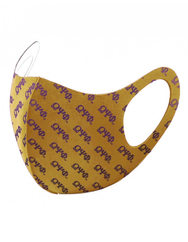 Omega Psi Phi BREATHABLE 3-D FACE MASK