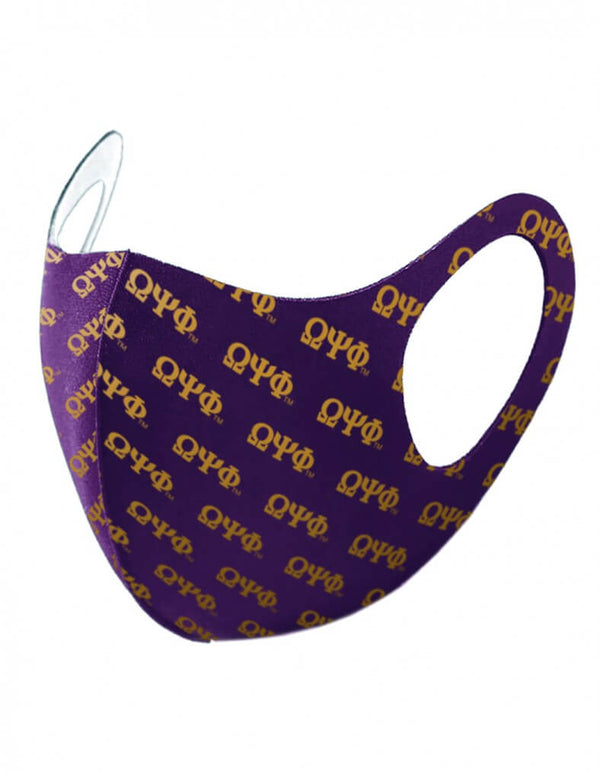 Omega Psi Phi BREATHABLE 3-D FACE MASK