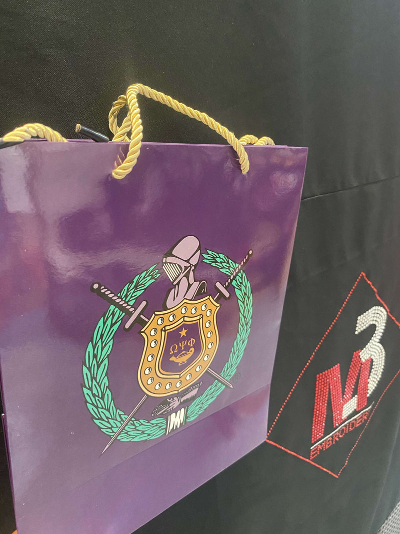 Omega Fraternity  Gift Bag