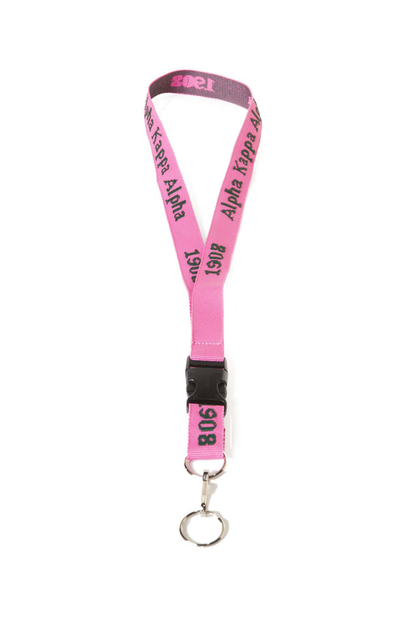 Greek PVC Lanyard - Alpha Kappa Alpha®️ - M3Greek®