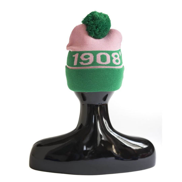 Pom Beanie OR  Scarf - Alpha Kappa Alpha (SAV)