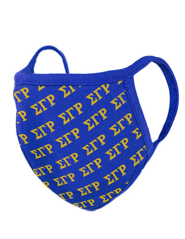 Sigma Gamma Rho Greek Mask -Greek_Paraphernalia - M3 Greek