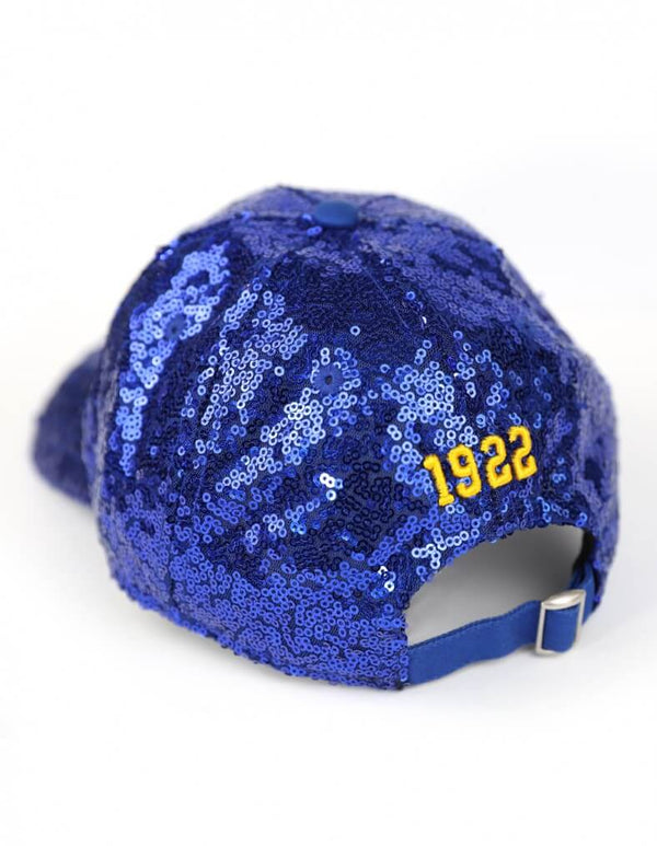 Sequin Cap - Sigma Gamma Rho®️ -Greek_Paraphernalia - M3 Greek