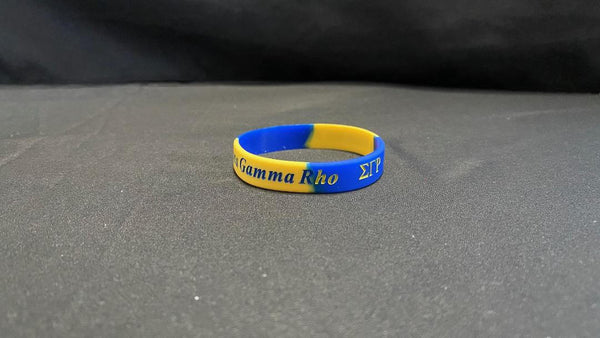 Silicone Wristband - Sigma Gamma Rho