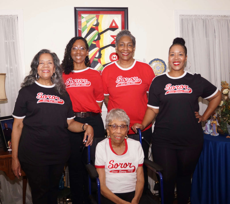 Custom Twill Soror Tee - Delta Sigma Theta