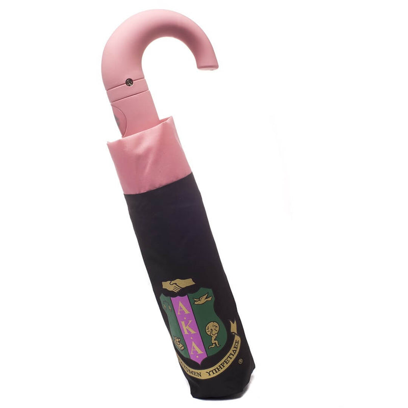 Alpha Kappa Alpha-Automatic up and down hurricane umbrella