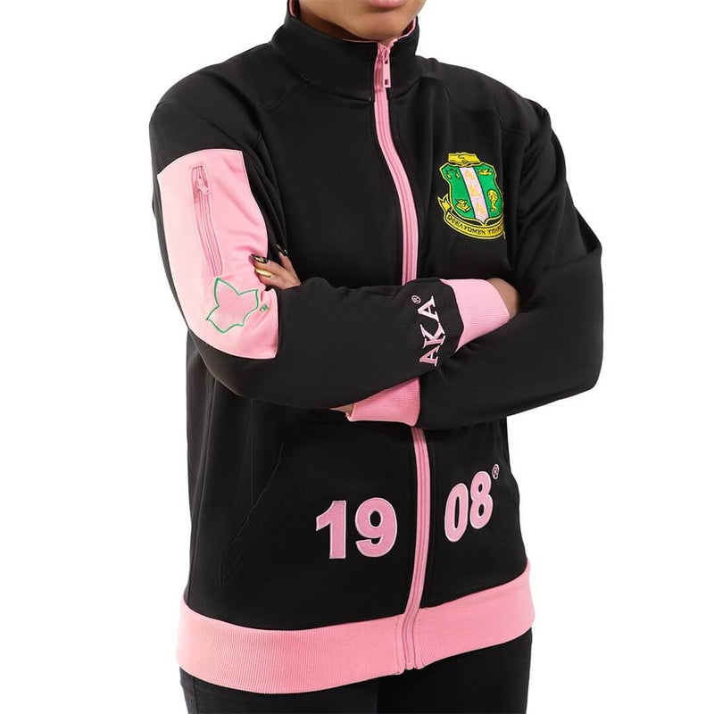 Elite Pre Decorated Track Jacket Alpha Kappa Alpha