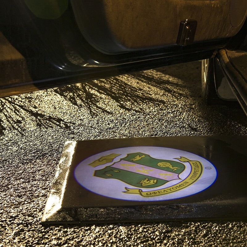 LED Car Door light Set - Alpha Kappa Alpha