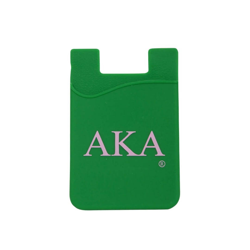 Silicone Card Holder - Alpha Kappa Alpha®️