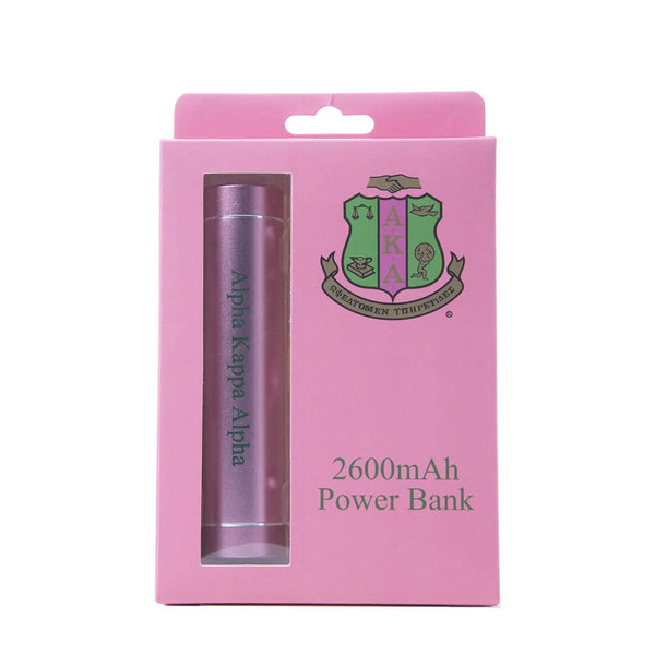 Premium LED Power Bank - Alpha Kappa Alpha