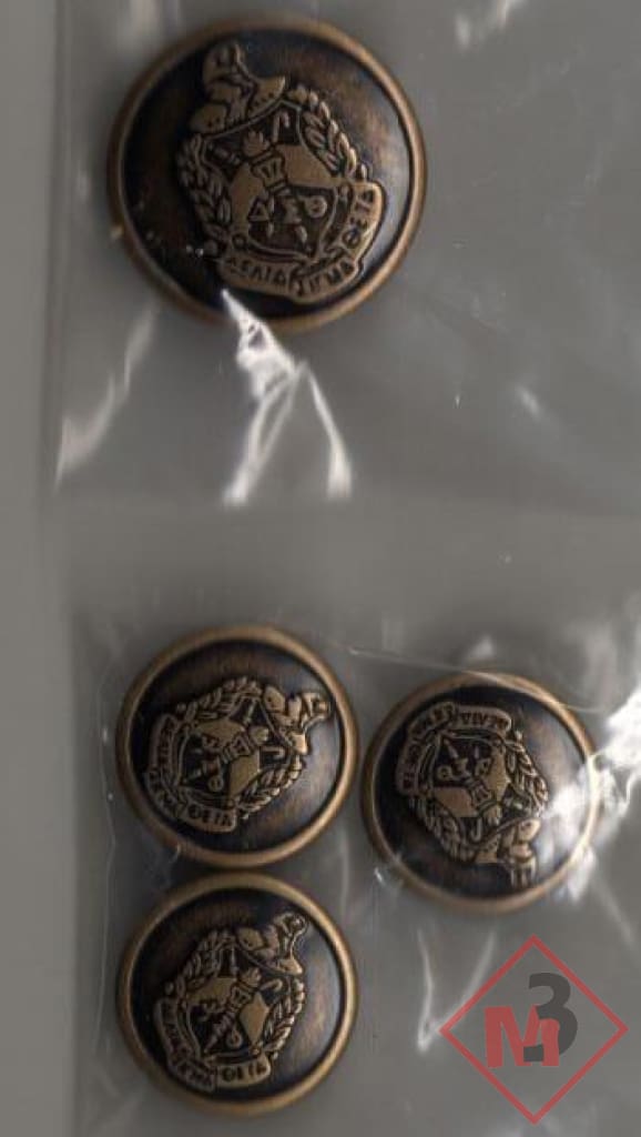 Blazer Buttons - Delta Sigma Theta®️ -Greek_Paraphernalia - M3 Greek