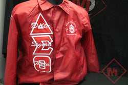 Custom Made Crossing Jacket - Delta Sigma Theta® Small / Red Jackets