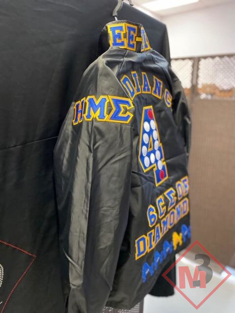 Totally Custom Twill or Embroidered Crossing Jackets -Greek_Paraphernalia - M3 Greek