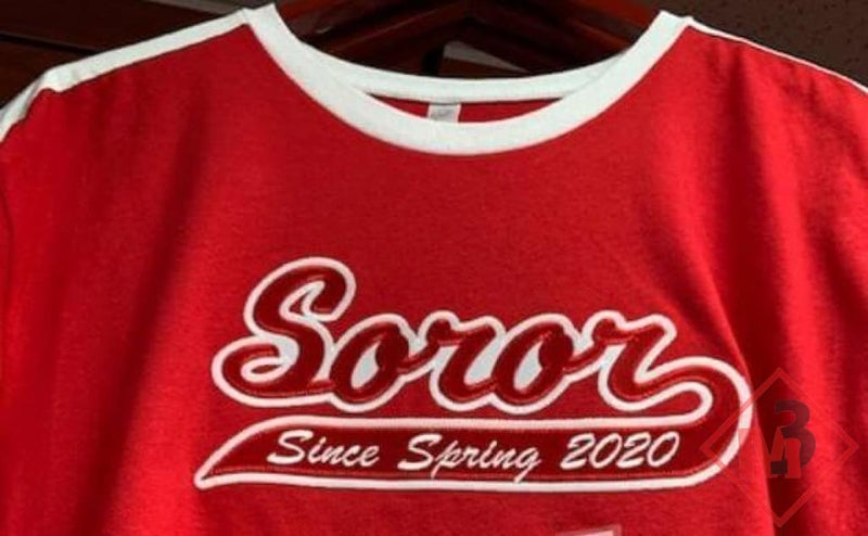 Custom Twill Soror Tee - Delta Sigma Theta®️ -Greek_Paraphernalia - M3 Greek