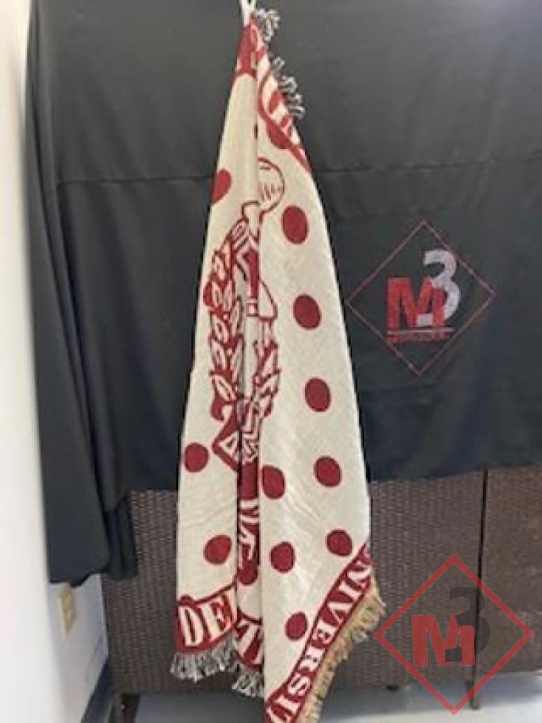 Delta Sigma Theta®️- Custom Throw Blanket/Afghan -Greek_Paraphernalia - M3 Greek